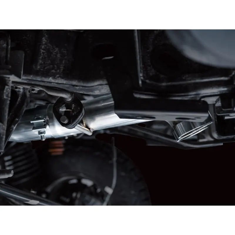 AWE Tuning 22-24 Ford Bronco Raptor 4WD Dual BashGuards Cat-Back SwitchPath Exhaust (No Tips) - Get it from Bo