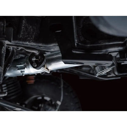 AWE Tuning 22-24 Ford Bronco Raptor 4WD Dual BashGuards Cat-Back SwitchPath Exhaust (No Tips) - Get it from Bo