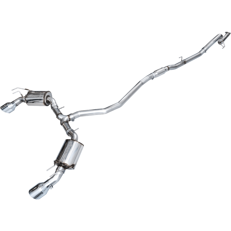 AWE Tuning 22+ Honda Civic Si/Acura Integra Touring Edition Catback Exhaust - Dual Chrome Silver Tip NP Motorsports