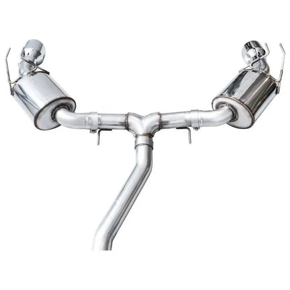 AWE Tuning 22+ Honda Civic Si/Acura Integra Touring Edition Catback Exhaust - Dual Chrome Silver Tip NP Motorsports