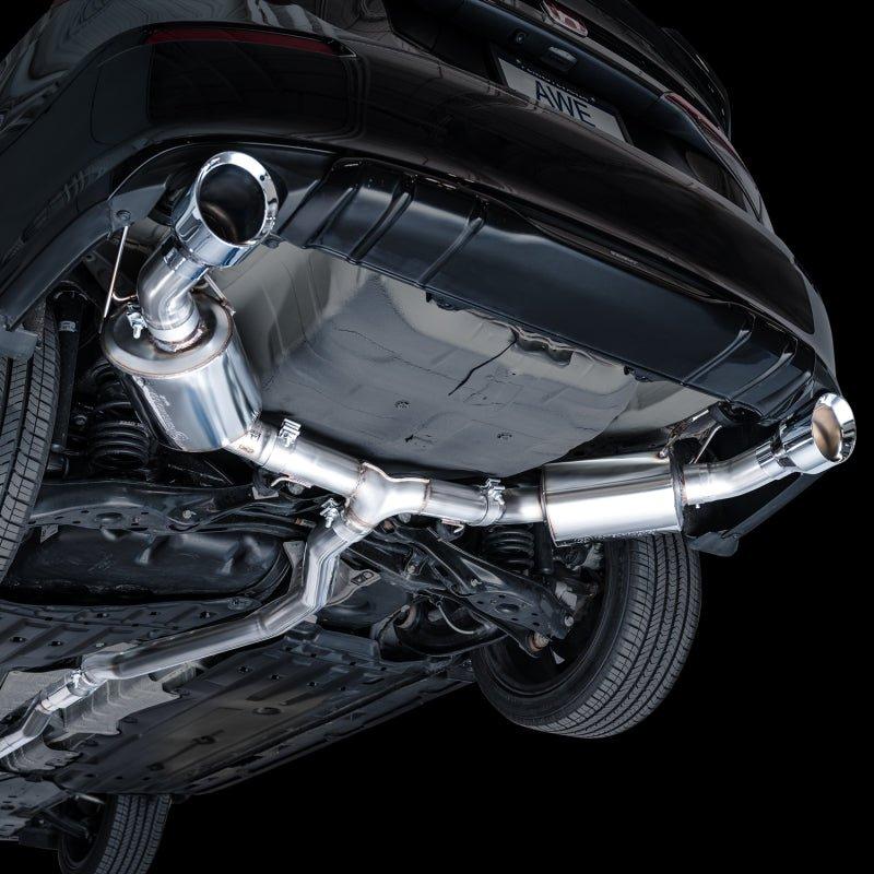 AWE Tuning 22+ Honda Civic Si/Acura Integra Touring Edition Catback Exhaust - Dual Chrome Silver Tip NP Motorsports