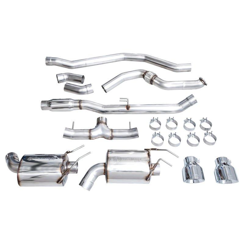 AWE Tuning 22+ Honda Civic Si/Acura Integra Touring Edition Catback Exhaust - Dual Chrome Silver Tip NP Motorsports
