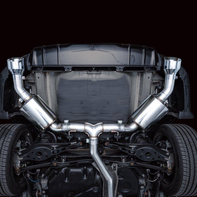 AWE Tuning 22+ Honda Civic Si/Acura Integra Touring Edition Catback Exhaust - Dual Chrome Silver Tip NP Motorsports