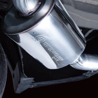 AWE Tuning 22+ Honda Civic Si/Acura Integra Touring Edition Catback Exhaust - Dual Chrome Silver Tip NP Motorsports