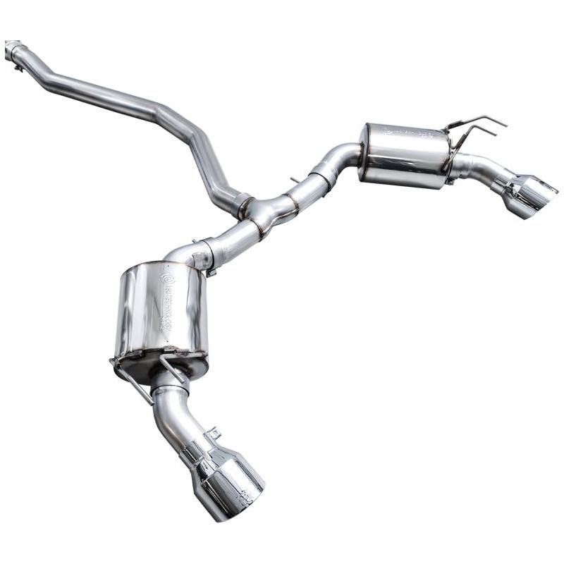 AWE Tuning 22+ Honda Civic Si/Acura Integra Touring Edition Catback Exhaust - Dual Chrome Silver Tip NP Motorsports