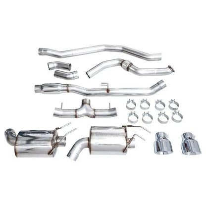 AWE Tuning 22+ Honda Civic Si/Acura Integra Touring Edition Catback Exhaust - Dual Chrome Silver Tip - Get it from Bo