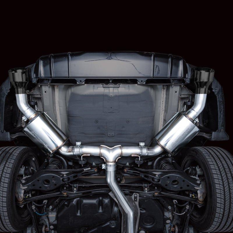 AWE Tuning 22+ Honda Civic Si/Acura Integra Touring Edition Catback Exhaust - Dual Diamond Black Tip NP Motorsports
