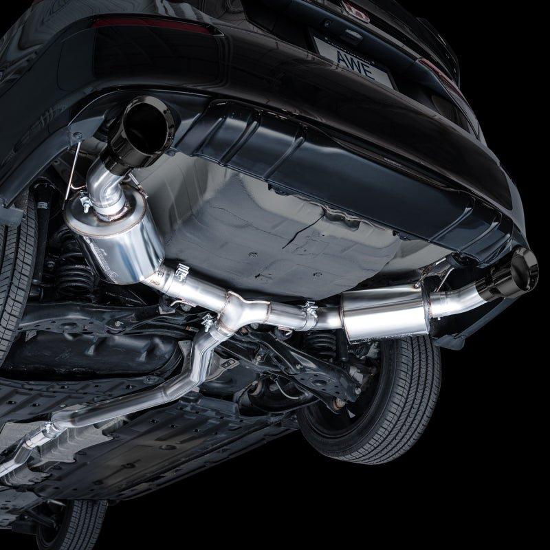 AWE Tuning 22+ Honda Civic Si/Acura Integra Touring Edition Catback Exhaust - Dual Diamond Black Tip NP Motorsports