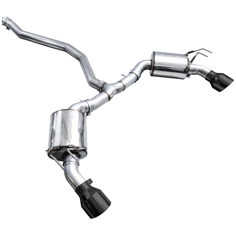 AWE Tuning 22+ Honda Civic Si/Acura Integra Touring Edition Catback Exhaust - Dual Diamond Black Tip NP Motorsports