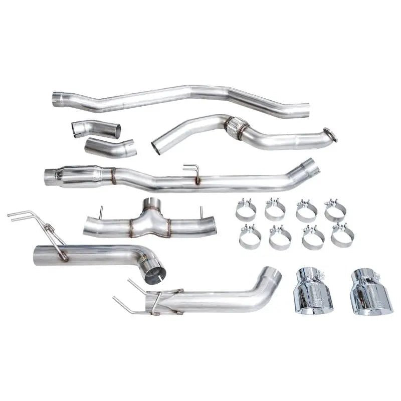 AWE Tuning 22+ Honda Civic Si/Acura Integra Track Edition Catback Exhaust - Dual Chrome Silver Tips - Get it from Bo