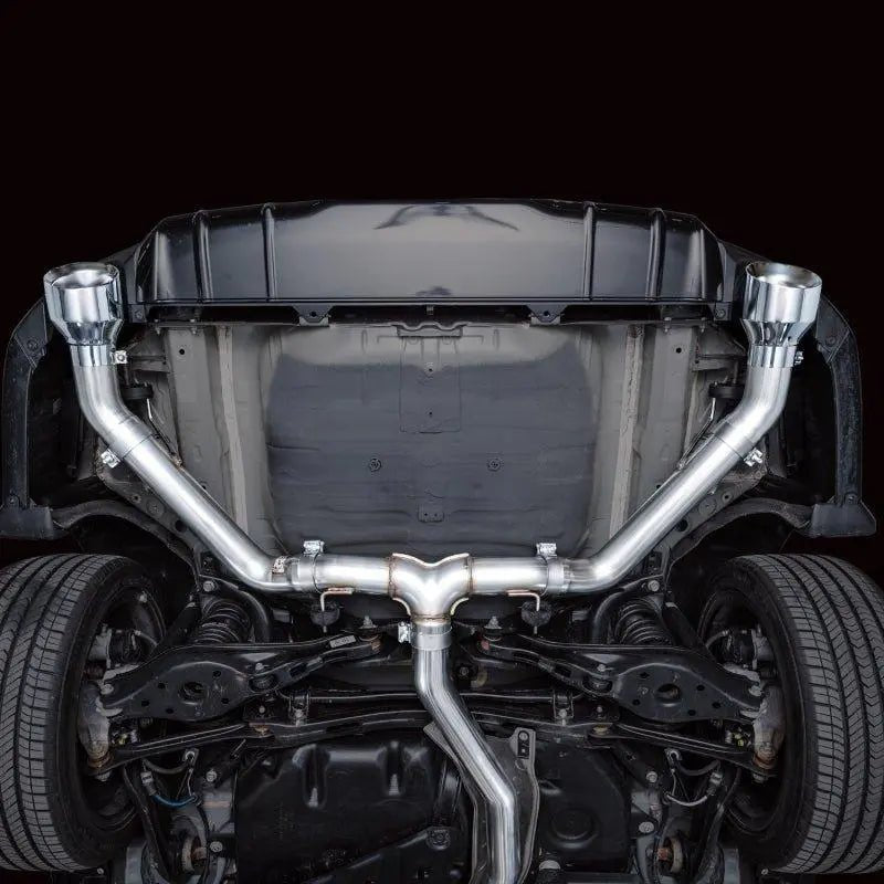 AWE Tuning 22+ Honda Civic Si/Acura Integra Track Edition Catback Exhaust - Dual Chrome Silver Tips - Get it from Bo