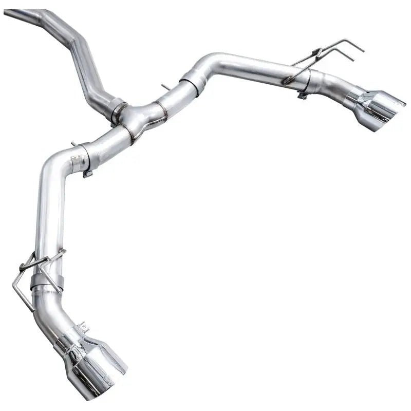 AWE Tuning 22+ Honda Civic Si/Acura Integra Track Edition Catback Exhaust - Dual Chrome Silver Tips - Get it from Bo