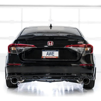 AWE Tuning 22+ Honda Civic Si/Acura Integra Track Edition Catback Exhaust - Dual Chrome Silver Tips - Get it from Bo