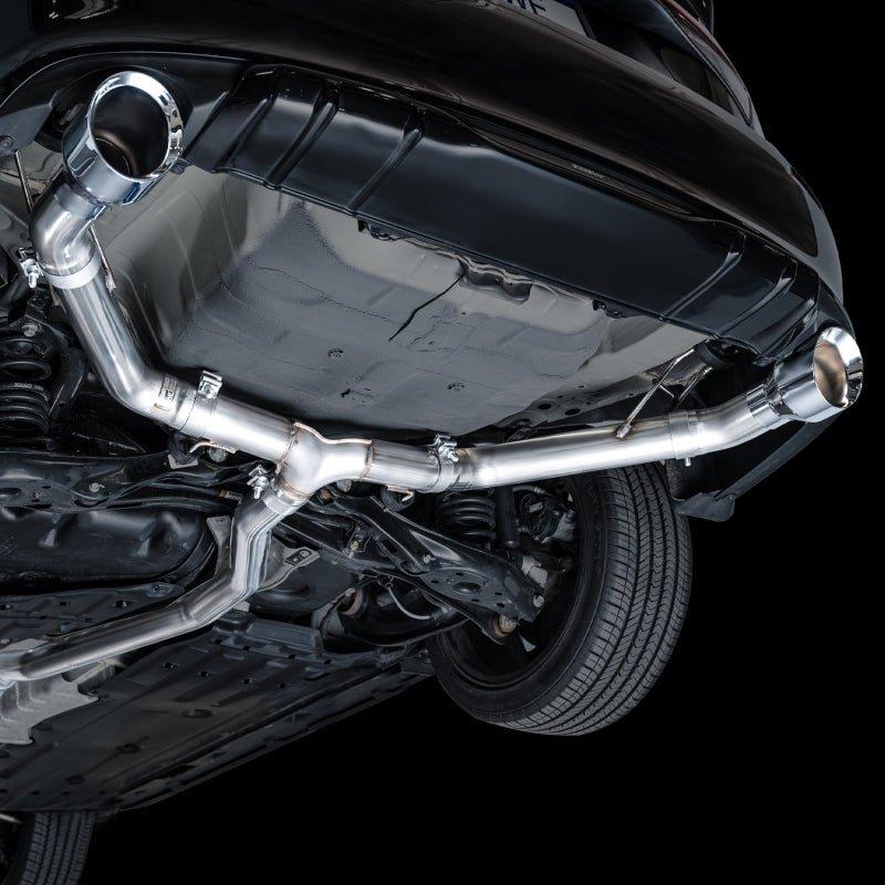 AWE Tuning 22+ Honda Civic Si/Acura Integra Track Edition Catback Exhaust - Dual Chrome Silver Tips NP Motorsports