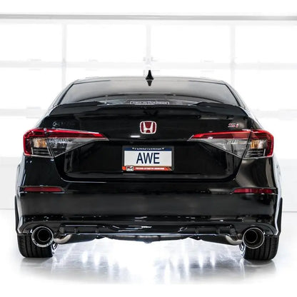 AWE Tuning 22+ Honda Civic Si/Acura Integra Track Edition Catback Exhaust - Dual Chrome Silver Tips NP Motorsports