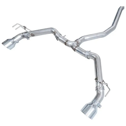 AWE Tuning 22+ Honda Civic Si/Acura Integra Track Edition Catback Exhaust - Dual Chrome Silver Tips NP Motorsports