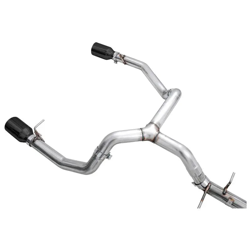 AWE Tuning 4th Gen GM 1500 5.3L 0FG Catback Split Rear Exit (Flat Bumper) - Dual Diamond Tips - Get it from Bo