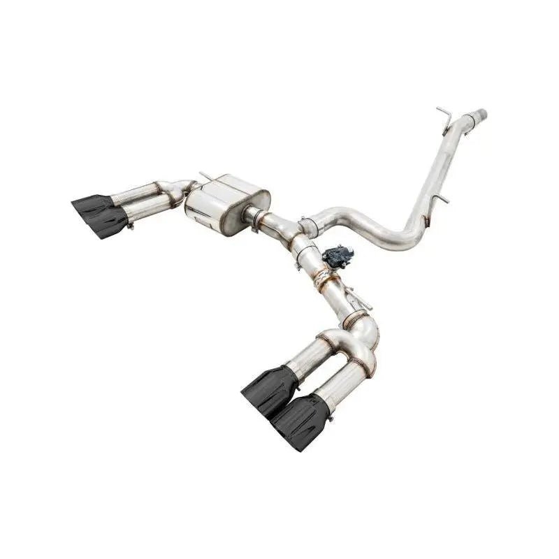 AWE Tuning Audi 8V S3 SwitchPath Exhaust w/Diamond Black Tips 102mm - Get it from Bo