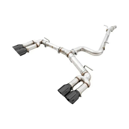 AWE Tuning Audi 8V S3 Track Edition Exhaust w/Diamond Black Tips 102mm - Get it from Bo