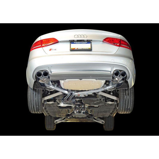 AWE Tuning Audi B8 / B8.5 S4 3.0T Touring Edition Exhaust - Chrome Silver Tips (90mm) NP Motorsports