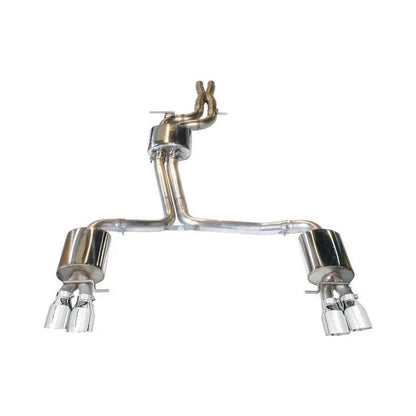 AWE Tuning Audi B8 / B8.5 S4 3.0T Touring Edition Exhaust - Chrome Silver Tips (90mm) NP Motorsports