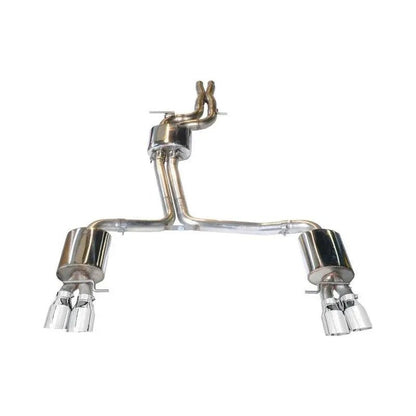 AWE Tuning Audi B8 / B8.5 S4 3.0T Touring Edition Exhaust - Chrome Silver Tips (90mm) - Get it from Bo