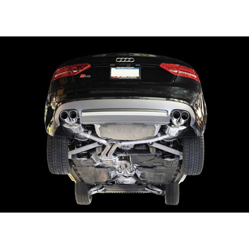 AWE Tuning Audi B8 S5 4.2L Touring Edition Exhaust System - Polished Silver Tips NP Motorsports