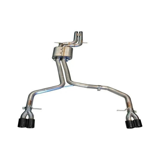 AWE Tuning Audi B8 S5 4.2L Track Edition Exhaust System - Polished Silver Tips - Get it from Bo