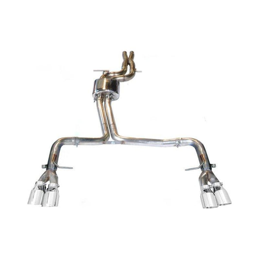 AWE Tuning Audi B8.5 S4 3.0T Track Edition Exhaust - Chrome Silver Tips (102mm) NP Motorsports