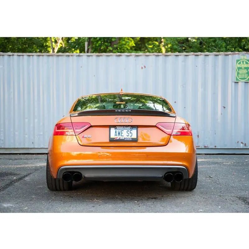 AWE Tuning Audi B8.5 S5 3.0T Touring Edition Exhaust System - Diamond Black Tips (102mm) - Get it from Bo