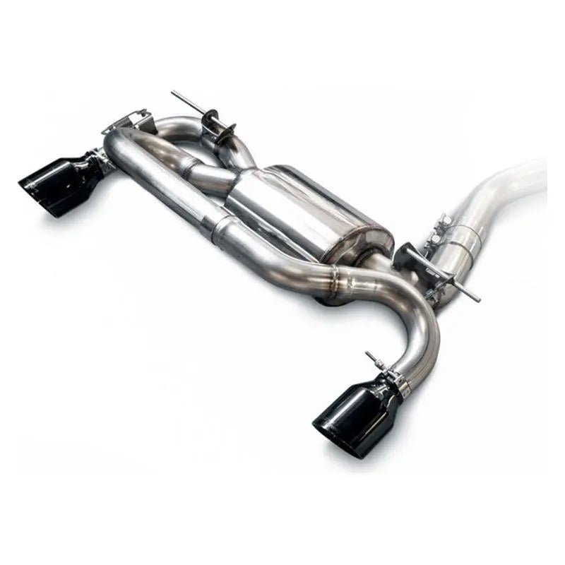AWE Tuning BMW F22 M235i / M240i Touring Edition Axle-Back Exhaust - Diamond Black Tips (102mm) - Get it from Bo