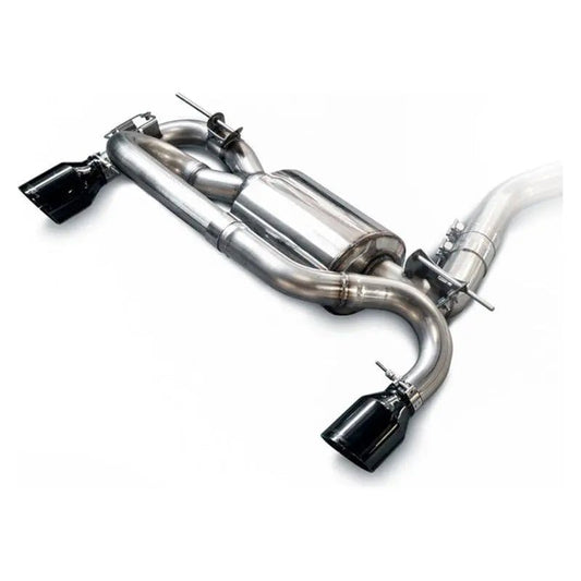 AWE Tuning BMW F22 M235i / M240i Touring Edition Axle-Back Exhaust - Diamond Black Tips (102mm) - Get it from Bo