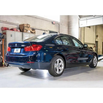 AWE Tuning BMW F30 320i Touring Exhaust w/Performance Mid Pipe - Diamond Black Tip (90mm) - Get it from Bo