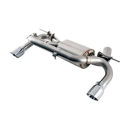 AWE Tuning BMW F3X 335i/435i Touring Edition Axle-Back Exhaust - Chrome Silver Tips (90mm) - Get it from Bo