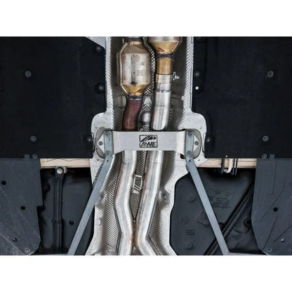 AWE Tuning BMW F8X M3/M4 Track Edition Catback Exhaust - Diamond Black Tips NP Motorsports