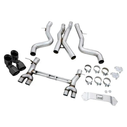 AWE Tuning BMW F8X M3/M4 Track Edition Catback Exhaust - Diamond Black Tips - Get it from Bo