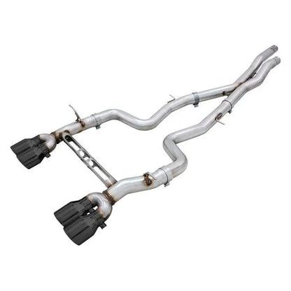 AWE Tuning BMW F8X M3/M4 Track Edition Catback Exhaust - Diamond Black Tips NP Motorsports