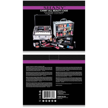 Carry All Trunk Makeup Set - Silver SHANY