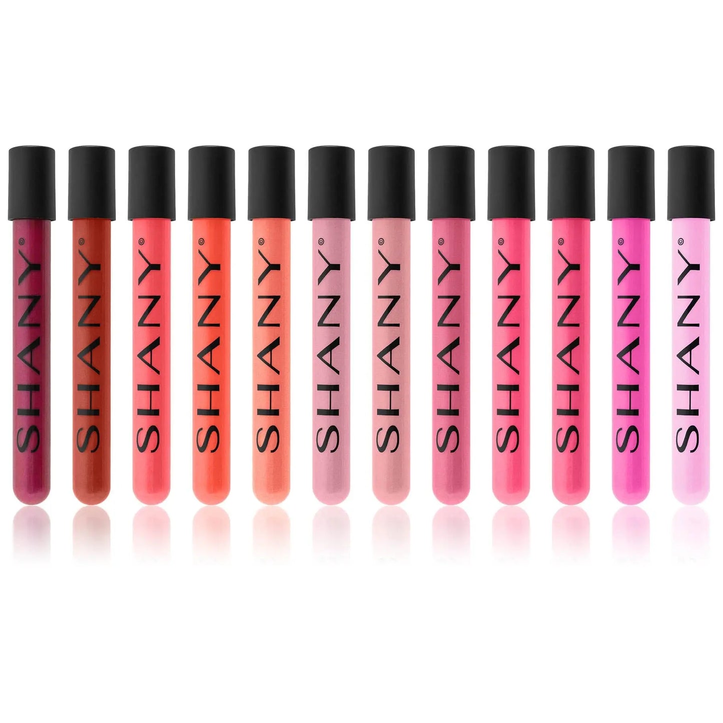 The Wanted Ones - 12 Piece Lip Gloss Set with Aloe Vera and Vitamin E SHANY