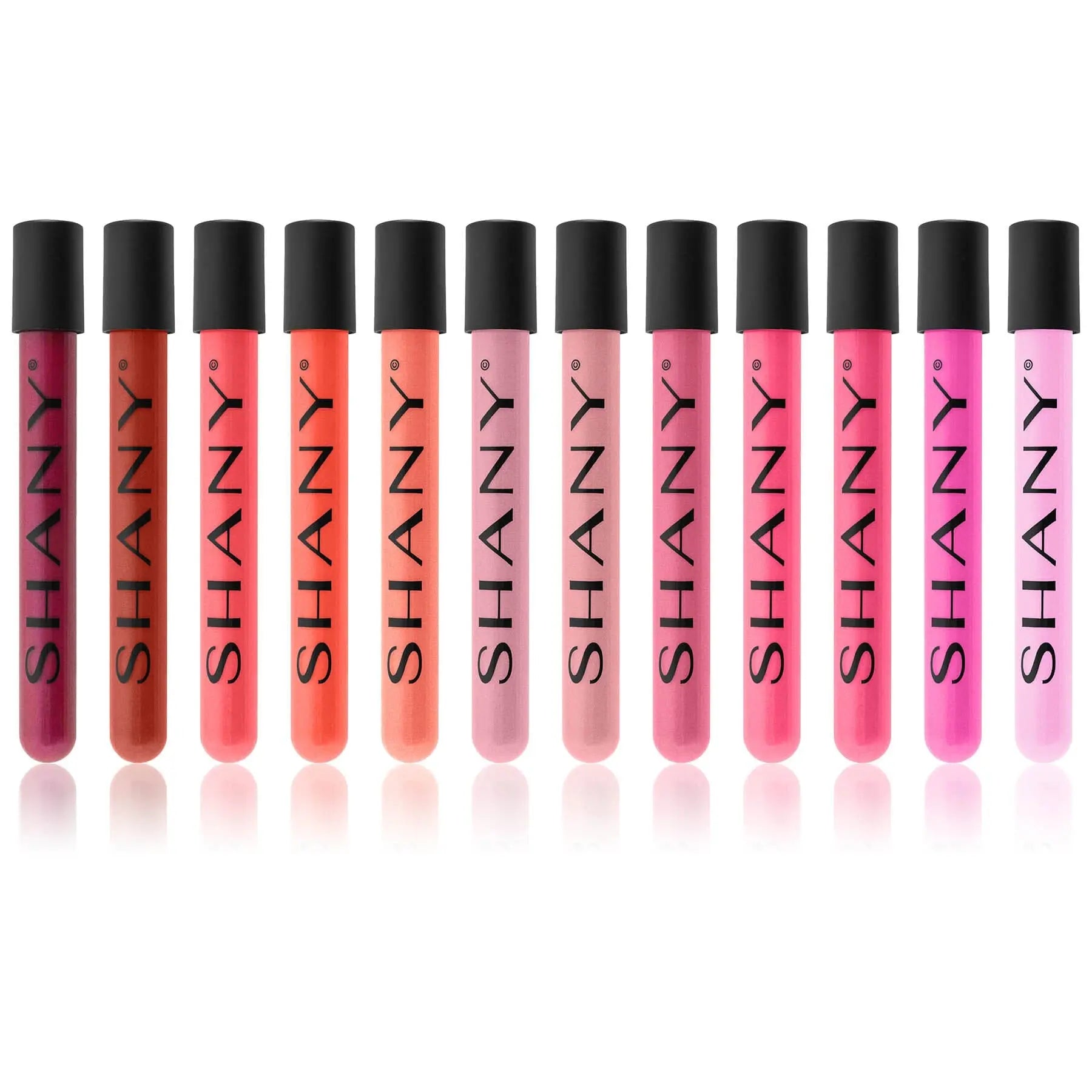 The Wanted Ones - 12 Piece Lip Gloss Set with Aloe Vera and Vitamin E SHANY