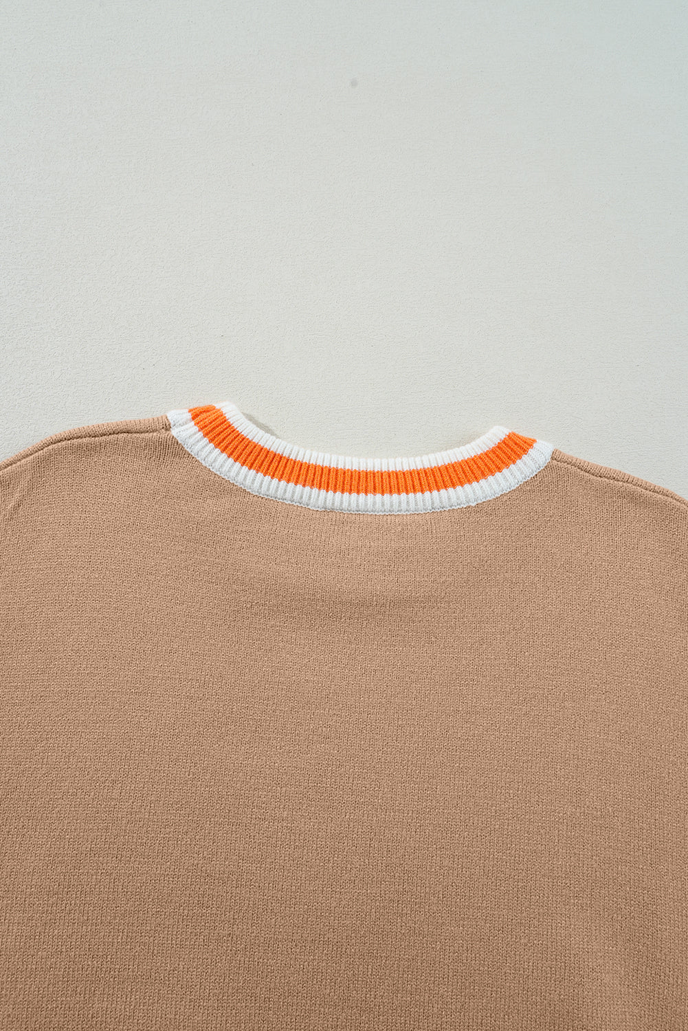 Sofia Trim Drop Shoulder Sweater