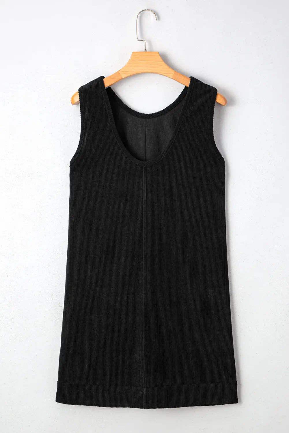 Emapia Corduroy Sleeveless Mini Dress