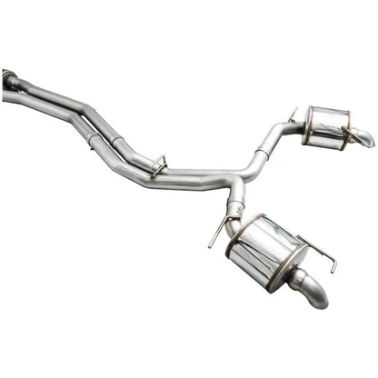 AWE Audi 2019-2023 C8 A6/A7 3.0T Touring Edition Cat-back Exhaust- Turn Downs NP Motorsports