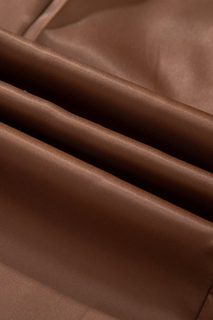 Aria Houndstooth Lapel Collar Blazer