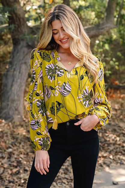 Emilena Long Sleeve Blouse Long Sleeve Top