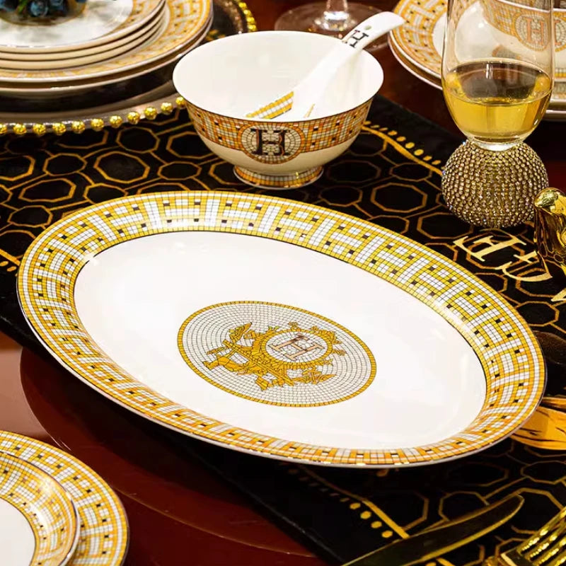 Luxury China Dinnerware Sets Fine Dining 36-70pc Get it from Bo