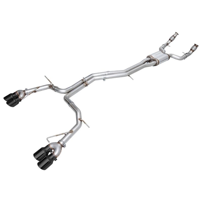 AWE Tuning 19-23 Audi C8 S6/S7 2.9T V6 AWD Track Edition Exhaust - Diamond Black Tips NP Motorsports
