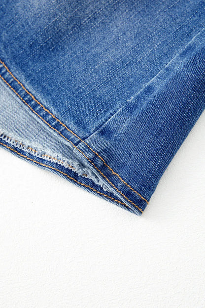 Renamara Crossed Waist Mini Skirt