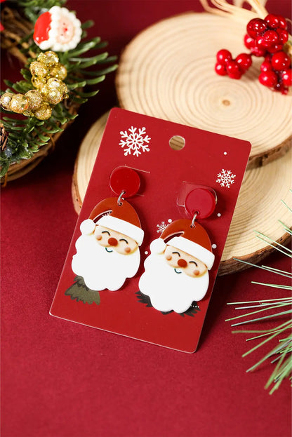 Violeta Father Christmas Dangle Earrings