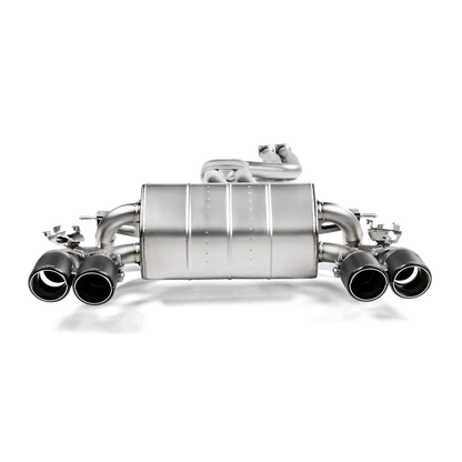 Akrapovic 2018+ BMW M2 Competition/M2 CS (F87N) Slip-On Line (Titanium) w/Carbon Fiber Tips - Get it from Bo